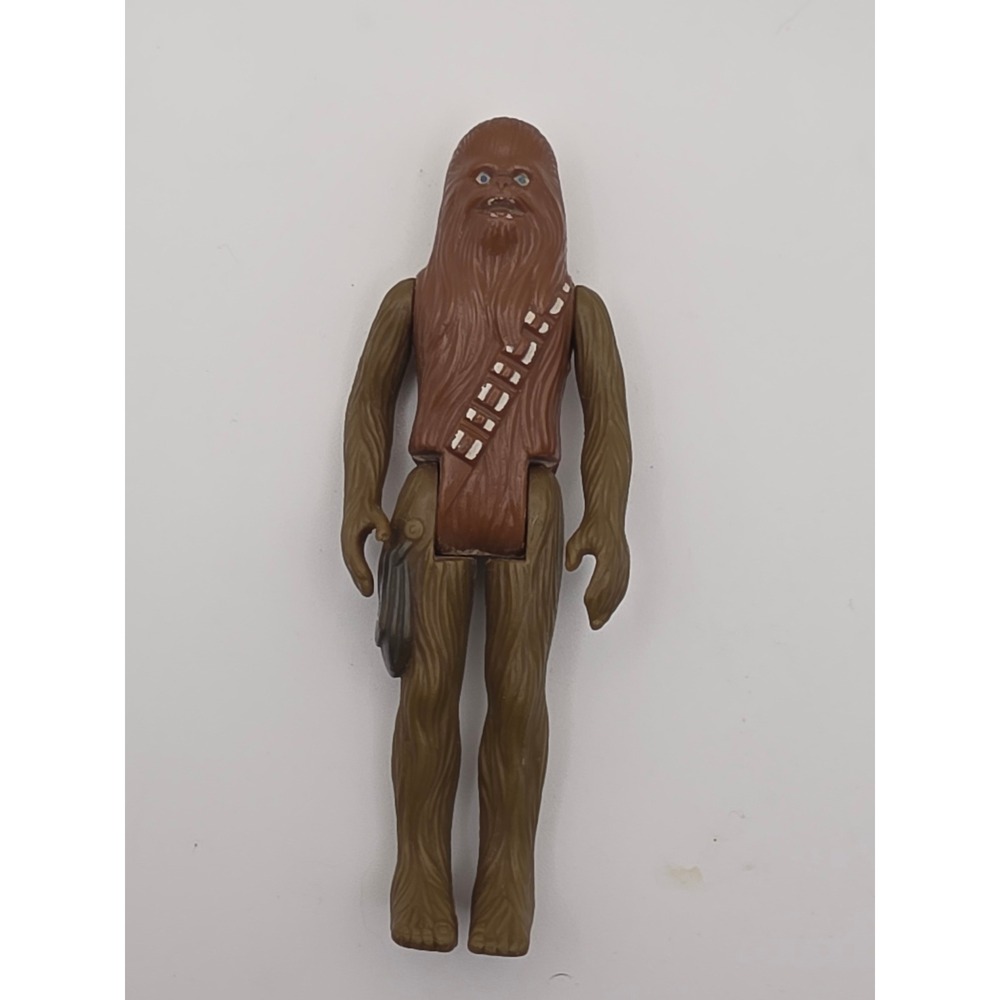 Kenner Action Figure 3.75 in Brown Fair 1977 Star Wars Chewbacca Discolored